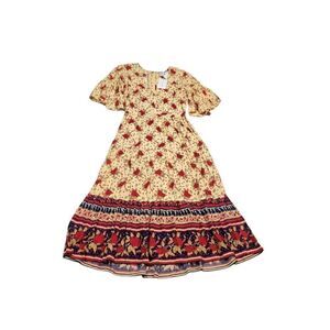 Anthropologie Faithfull the Brand Melia Midi Dress Size XS Floral NEW
